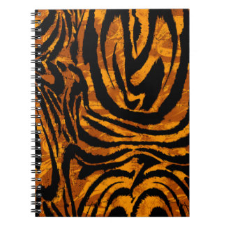 Carnet Motif de peau animale. Le tissu Abstrait de Tige