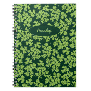 Carnet Motif de persil