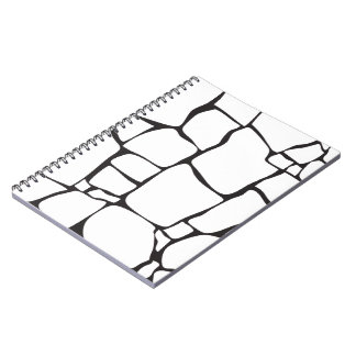 Carnet Motif de pierre abstrait moderne