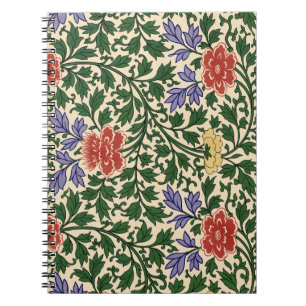 Carnet Motif de pivoine de chinoiserie vintage Owen Jones