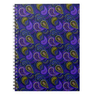 Carnet Motif de pois abstrait de concombres turcs