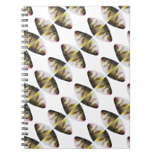 Carnet motif de poisson Abstrait