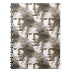 Carnet Motif de portrait Beethoven