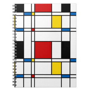 Carnet Motif de Stijl