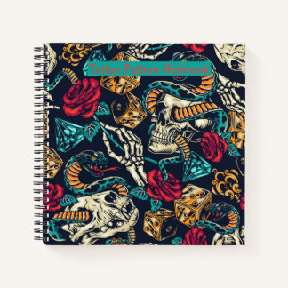 Carnet Motif de tatto