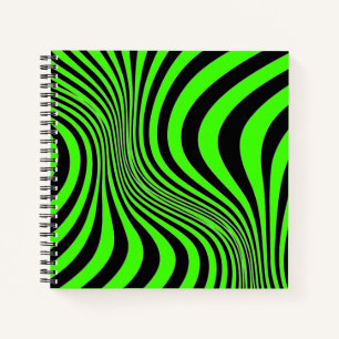 Carnet Motif de texture d'impression de peau de zèbre