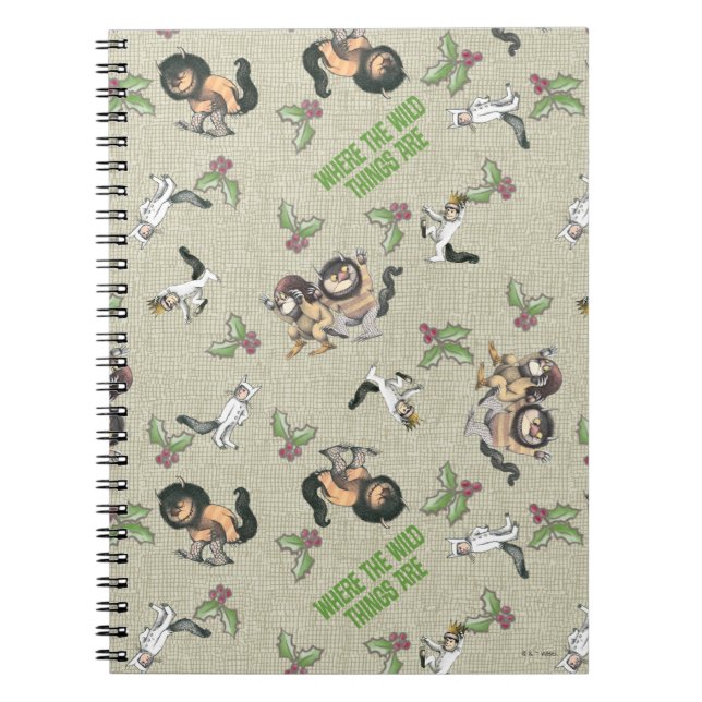 Carnet Motif de Vacances Wild Rumpus (Devant)
