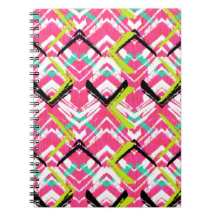 Carnet Motif de zag de Zig rose-main