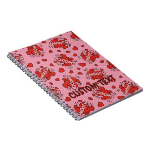 Carnet Motif d'effet sonore de bande dessinée