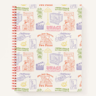 Carnet Motif des citations colorées AMIS™
