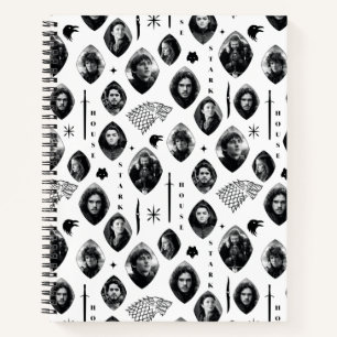 Carnet Motif des icônes et des portraits Stark House