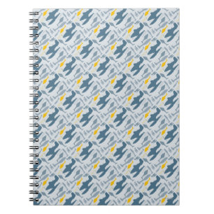 Carnet Motif des silhouettes des plans