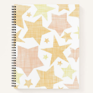 Carnet Motif d'étoiles