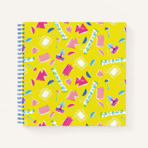 Carnet Motif d'icône Neon FRIENDS™