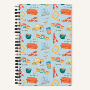 Carnet Motif d'icônes Classiques FRIENDS™