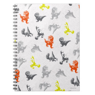 Carnet Motif Dino Silhouette