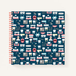 Carnet Motif du bureau de la clinique dentaire