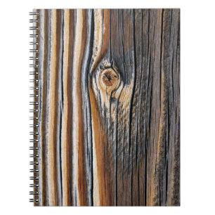 Carnet Motif du grain de bois