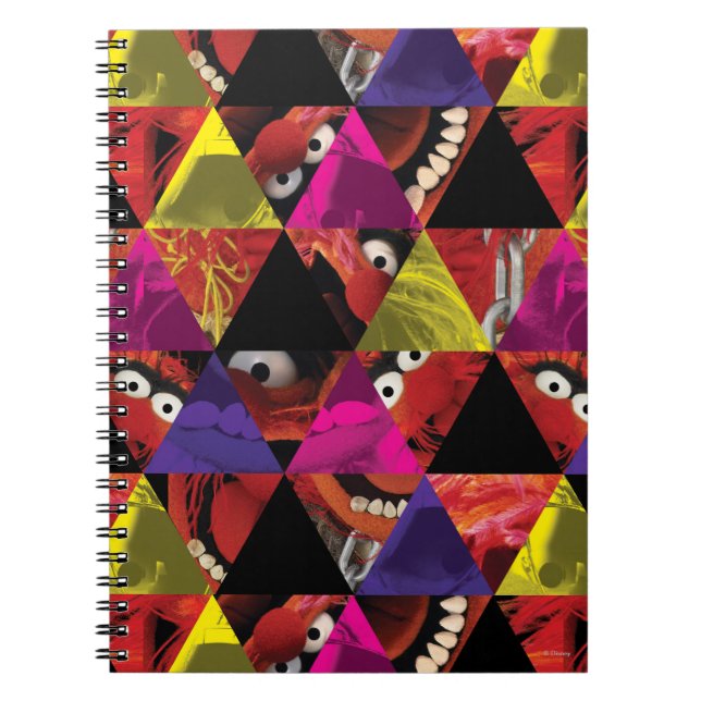 Carnet Motif du triangle animal (Devant)