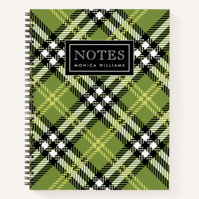 Carnet Motif écoirlandais (Devant)