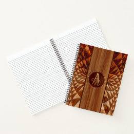 Carnet Motif en bois