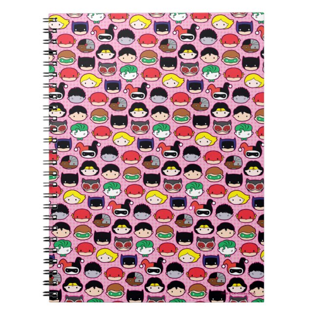Carnet Motif en chef de la Ligue de justice de Chibi (Devant)