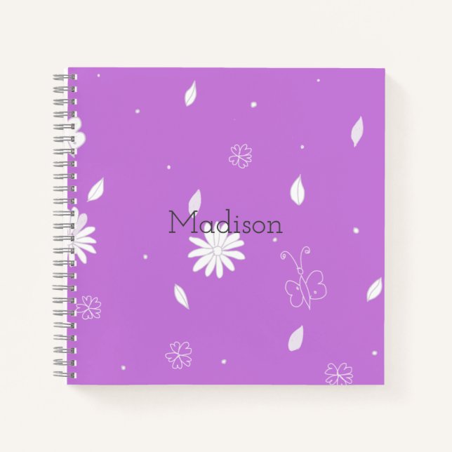 Carnet Motif été (Devant)