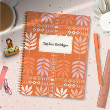 Motif Feuille d'esthétique super Boho
