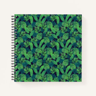 Carnet Motif Feuille tropical