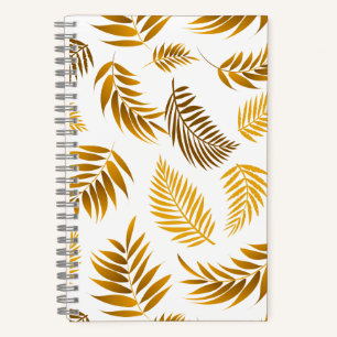 Carnet Motif Feuille tropical 22
