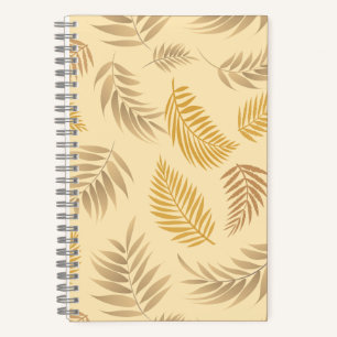 Carnet Motif Feuille tropical 6