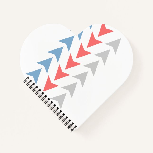 Carnet Motif Flèche (Devant)