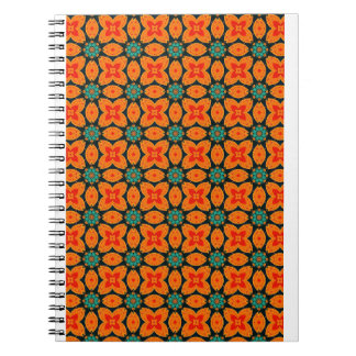 Carnet Motif floral géométrique marocain bohème