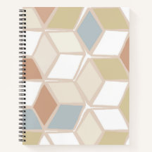 Motif géométrique abstrait moderne bleu vert brun