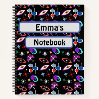 Carnet Motif géométrique coloré