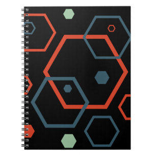 Carnet Motif géométrique Hexagon
