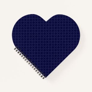 Carnet Motif géométrique islamique bleu foncé