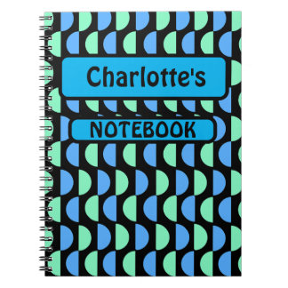 Carnet Motif géométrique moyen élégant