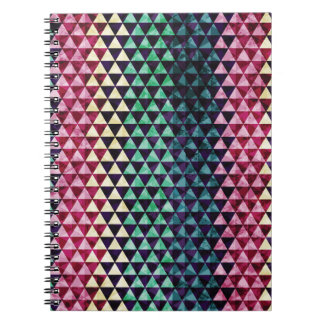 Carnet Motif géométrique triangle vintage sans couture
