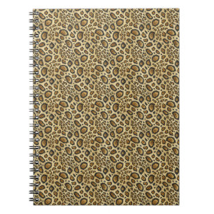 Carnet Motif imprimé léopard – Conception de peau d'anima