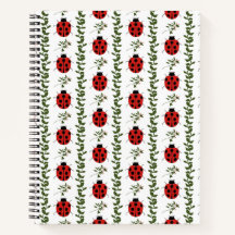 Motif joli coccinelle | Jardin botanique