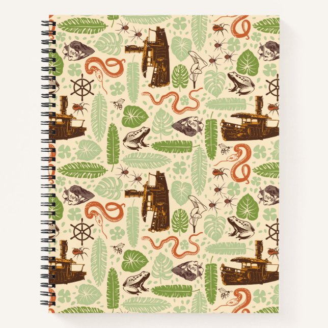 Carnet Motif Jungle Cruise (Devant)