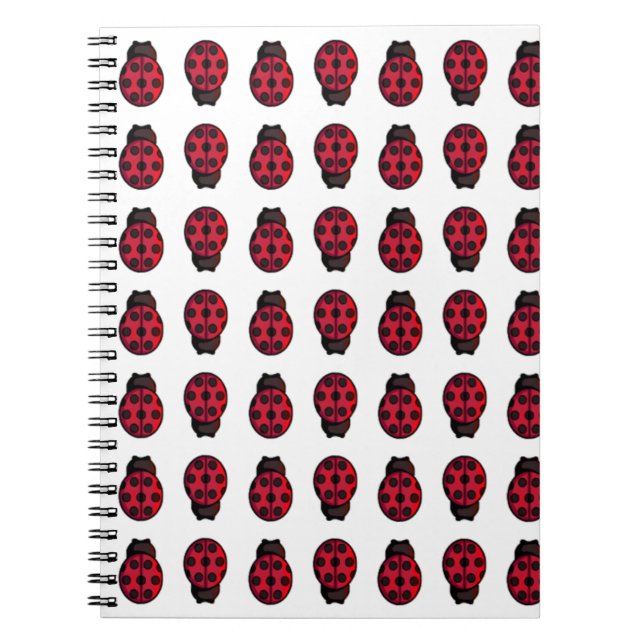 Carnet Motif Ladybug (Devant)