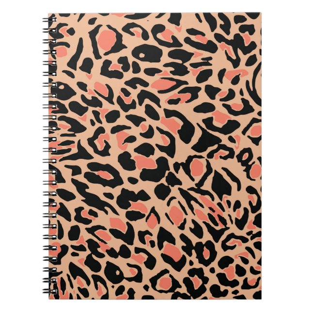 Carnet Motif léopard (Devant)