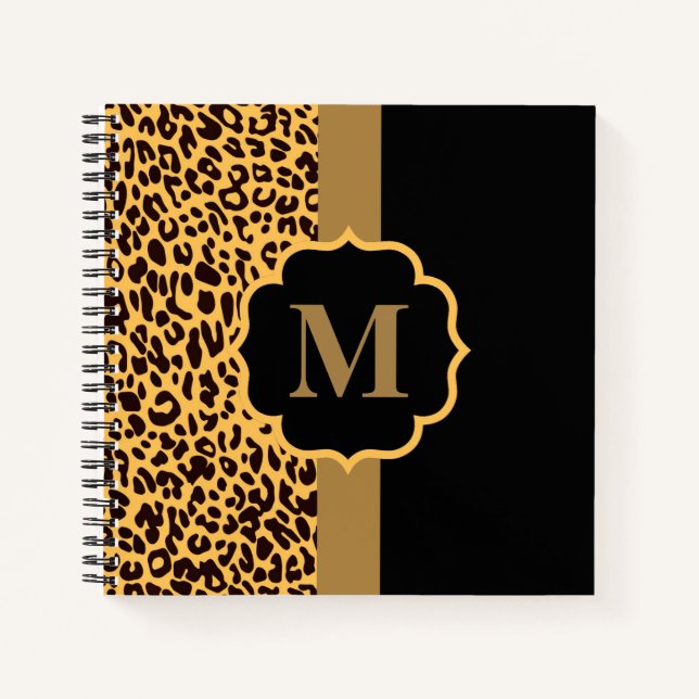 Carnet Motif léopard (Devant)