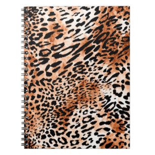 Carnet Motif léopard, poster de animal africain