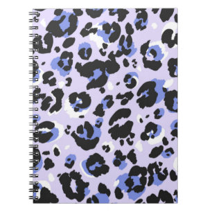 Carnet Motif léopard sans soudure. Texture de la peau de