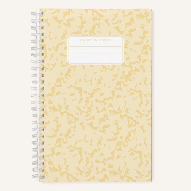 Carnet Motif marbre couleur pastel marbré (Recto)