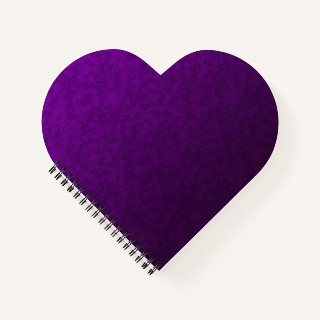 Carnet Motif marbré violet (Devant)