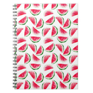 Carnet Motif mignon d'ananas et de pastèque